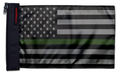 USA Subdued Thin Green Line 12"x18" Forever Wave Flag