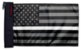 USA Subdued Thin White Line 12"x18" Forever Wave Flag