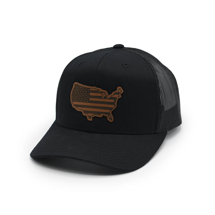 Leather Patch Hat