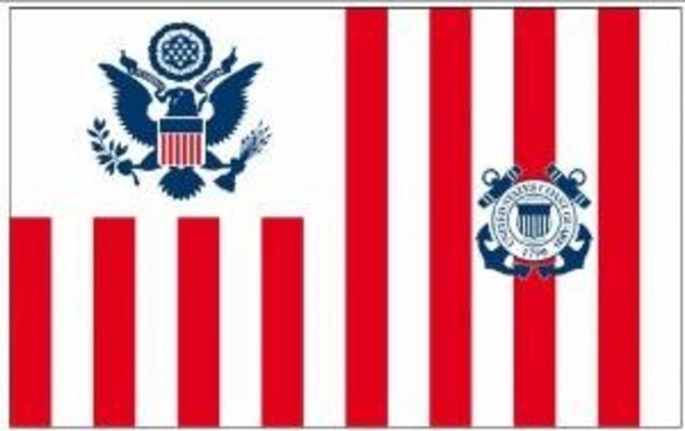 U.S. Coast Guard USCG Ensign, USCG Ensign Flag.