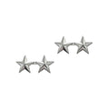 U.S. Navy 08 Rear Admiral 2- Star STA-BRITE® Pin-on (PAIR)