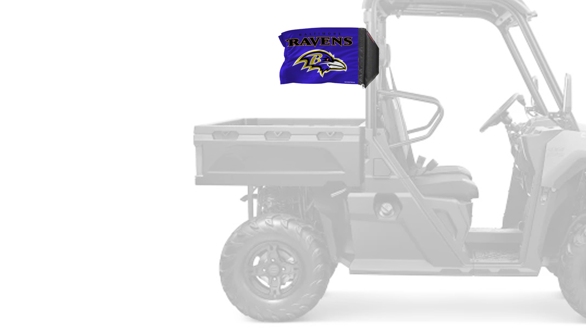 Baltimore Ravens 11"x17" Forever Wave Flag