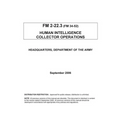 Human Intelligence Collector Operations