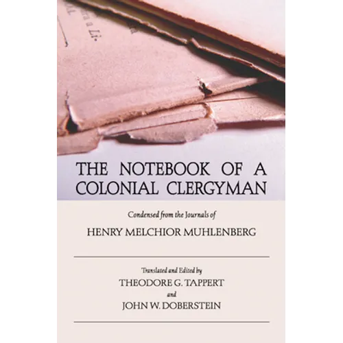 The Notebook of a Colonial Clergyman