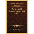 The Negotiable Instruments Act, 1881 (1827)