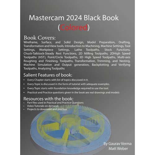Mastercam 2024 Black Book: Colored - Hardcover