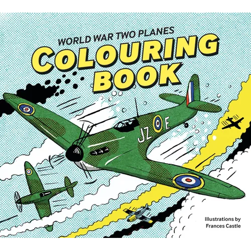 World War Two Planes Colouring Book - Paperback