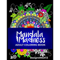 Mandala Madness: Adult Coloring Book - Paperback
