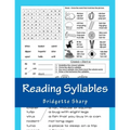 Reading Syllables: Simple & Fun Syllable Practice - Paperback