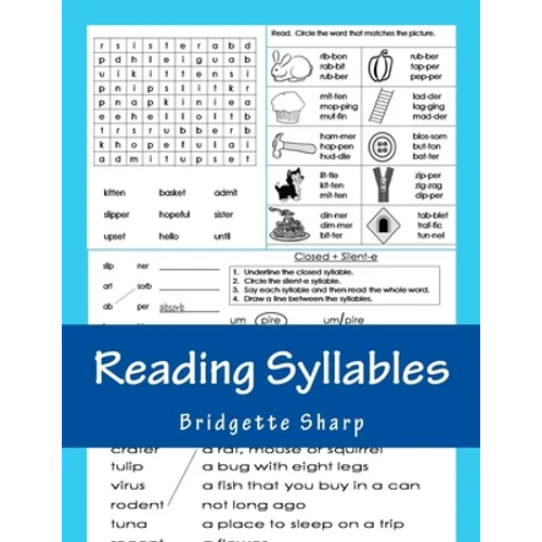 Reading Syllables: Simple & Fun Syllable Practice - Paperback