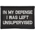 In My Defense I Was Left Unsupervised - 2x3 Patch