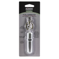 Zippo Aluminum Fuel Canister, Reusable, Key Ring, Flint Storage + More #121503