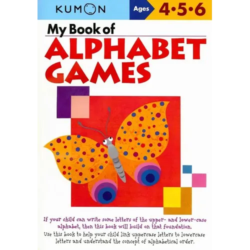 Kumon My Book of Alphabet Games - Paperback