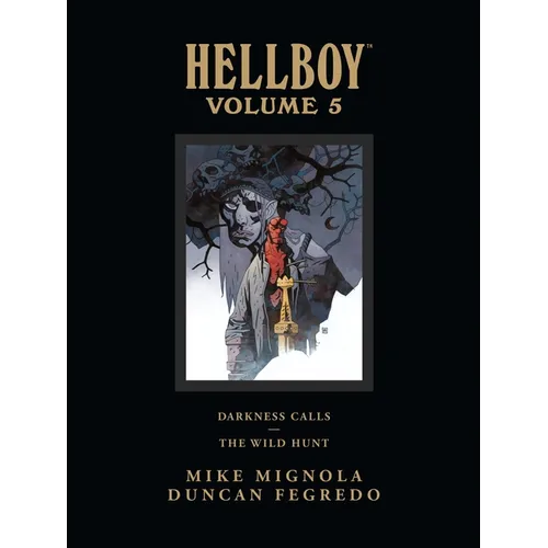 Hellboy Library Edition Volume 5: Darkness Calls and the Wild Hunt - Hardcover