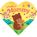 Heart-Shaped BB - I Love Mommy - Board Book