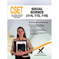 2017 Cset Social Science (114, 115, 116) - Paperback