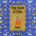 One Grain of Rice: A Mathematical Folktale - Hardcover