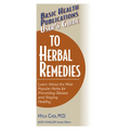 User's Guide to Herbal Remedies - Paperback