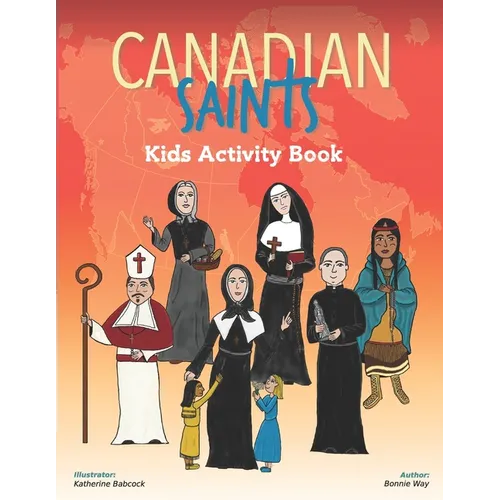 Canadian Saints Kids Activity Book - Paperback