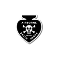 Vietnam Airborne Death Spade Sticker