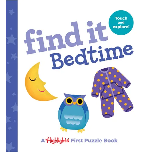 Find It Bedtime: Baby's First Puzzle Book - Board Book