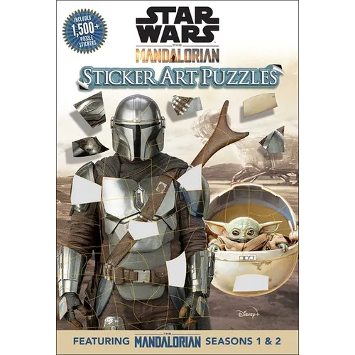 Star Wars: The Mandalorian Sticker Art Puzzles - Paperback