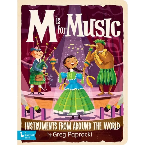 M Is for Music - Board Book