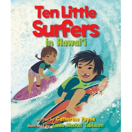 10 Little Surfers in Hawaii - Board Book