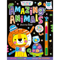 Make-Your-Own Stickers Amazing Animals Activity Book - Paperback