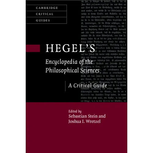 Hegel's Encyclopedia of the Philosophical Sciences - Paperback