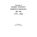 Marriages of Surry County, North Carolina 1779-1868