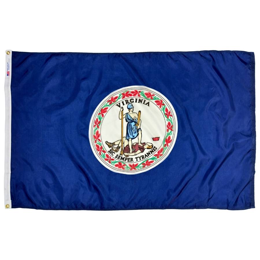Virginia State Flag - 100% Made in USA