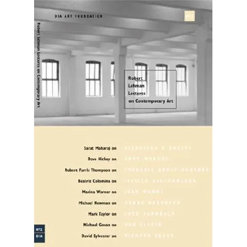 Robert Lehman Lectures on Contemporary Art No. 2 - Paperback