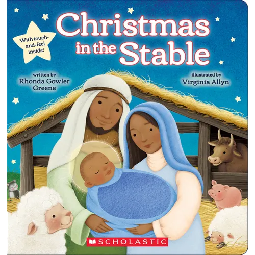 Christmas in the Stable (Touch-And-Feel Board Book) - Paperback