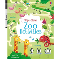 Wipe-Clean Zoo Activities - Paperback