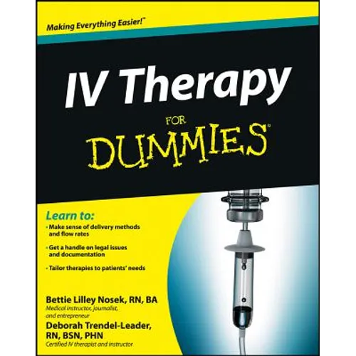 IV Therapy for Dummies - Paperback