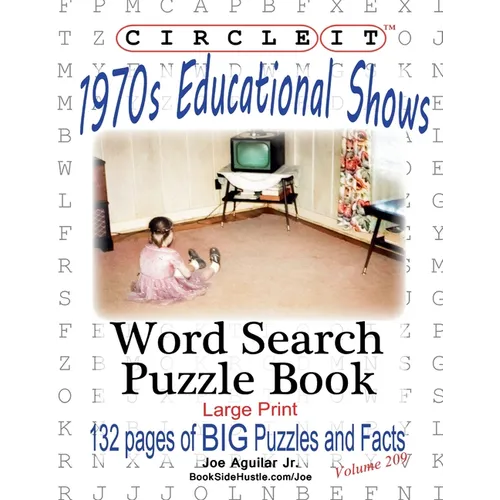 Circle It, 1970s Educational Shows, Word Search, Puzzle Book - Paperback