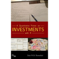 A Quantitative Primer on Investments with R - Hardcover
