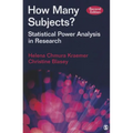 How Many Subjects?: Statistical Power Analysis in Research - Paperback