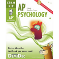 AP Psychology Cram Kit: Better than the textbook you never read. - Paperback