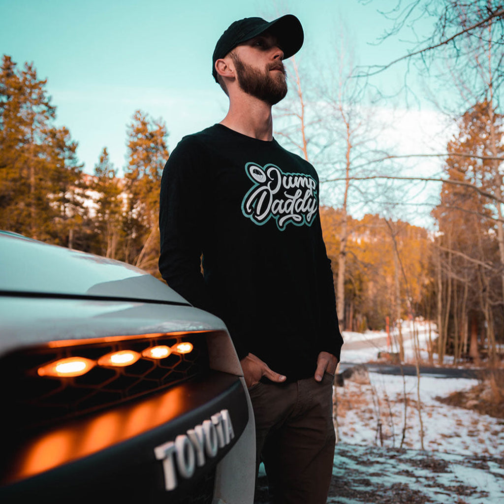 Jump Daddy Torqued Long Sleeve Shirt