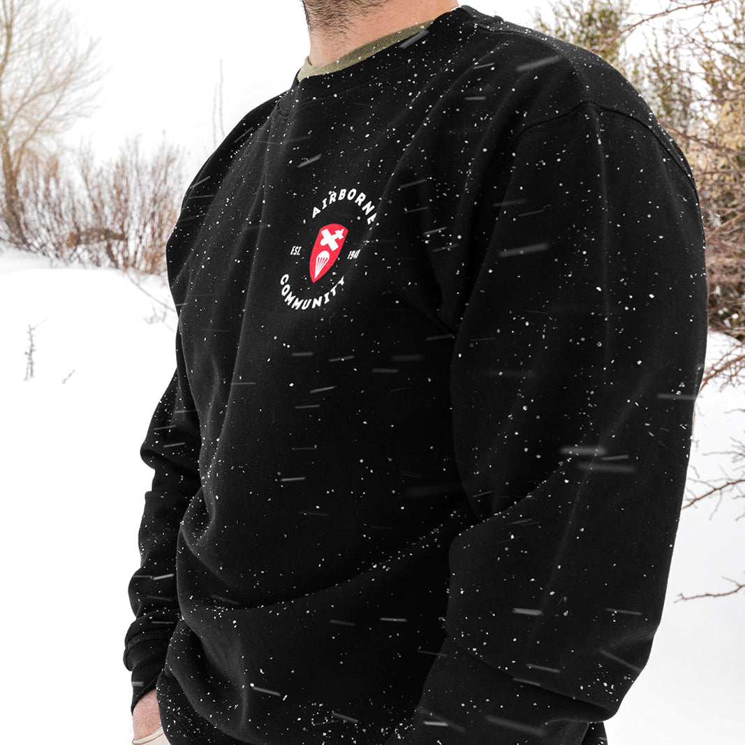 2-503 Cat Patch Remastered Crewneck Sweatshirt