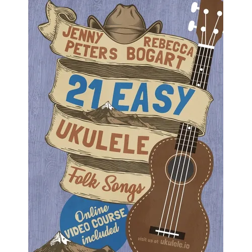 21 Easy Ukulele Folk Songs - Paperback