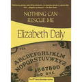 Nothing Can Rescue Me - Paperback