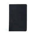 CSB Large Print Personal Size Reference Bible, Black Leathertouch - Imitation Leather