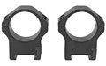 Warne Maxima Horizontal Rings |  Fits Picatinny & Weaver Style Bases |  30mm High |  Matte Finish