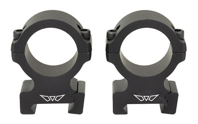 Warne Vapor Horizontal |  1" |  High Rings |  Matte Finish |  Black |  Fits Picatinny
