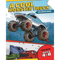 A Cool Monster Truck Coloring Book - Paperback