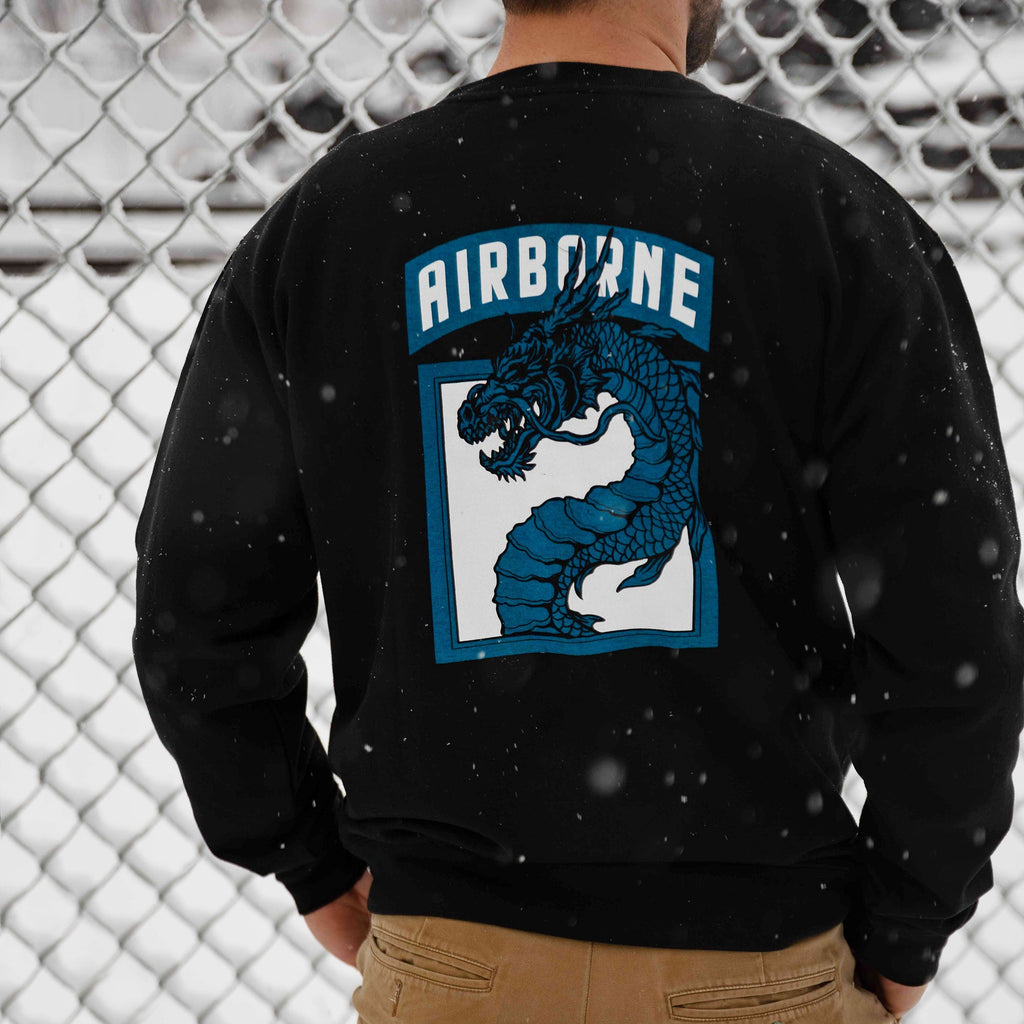 18th Airborne Dragon Remastered Crewneck
