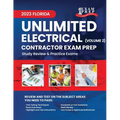 2023 Florida Unlimited Electrical Contractor Exam Prep: Volume 2: Study Review & Practice Exams - Paperback
